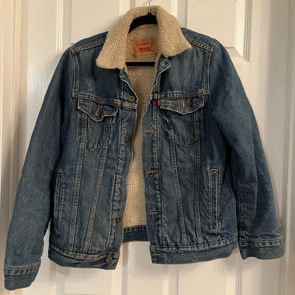 Levi’s Denim Sherpa Vintage Style Jacket